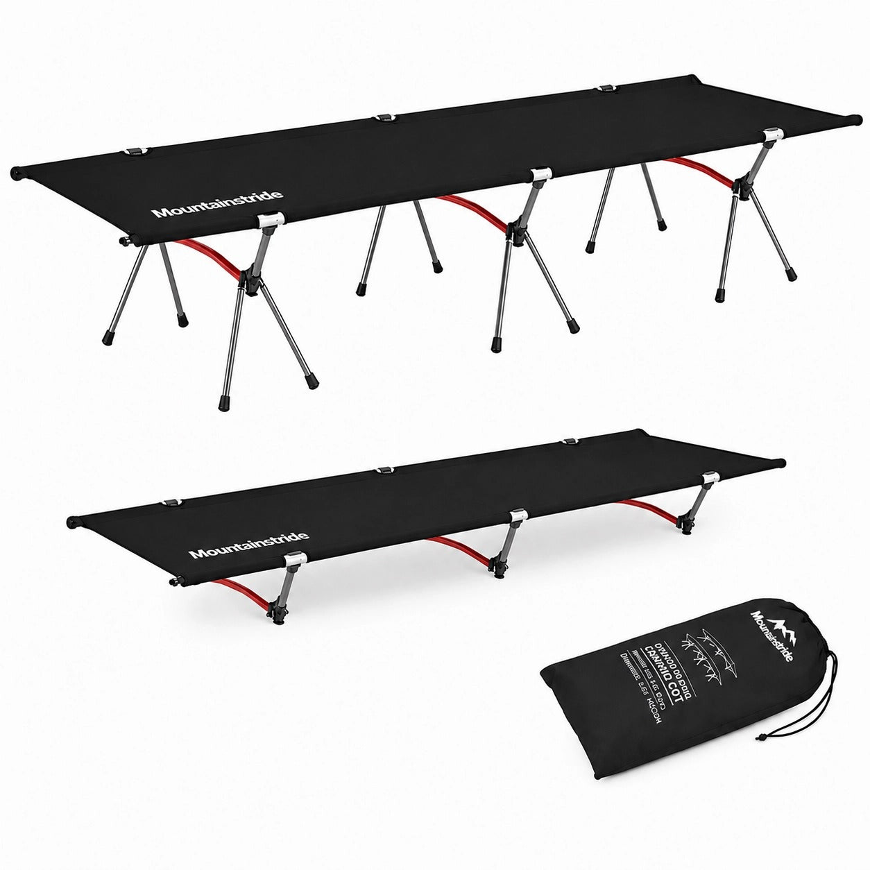 Mountainstride ArmyWild Portable Camping Cot