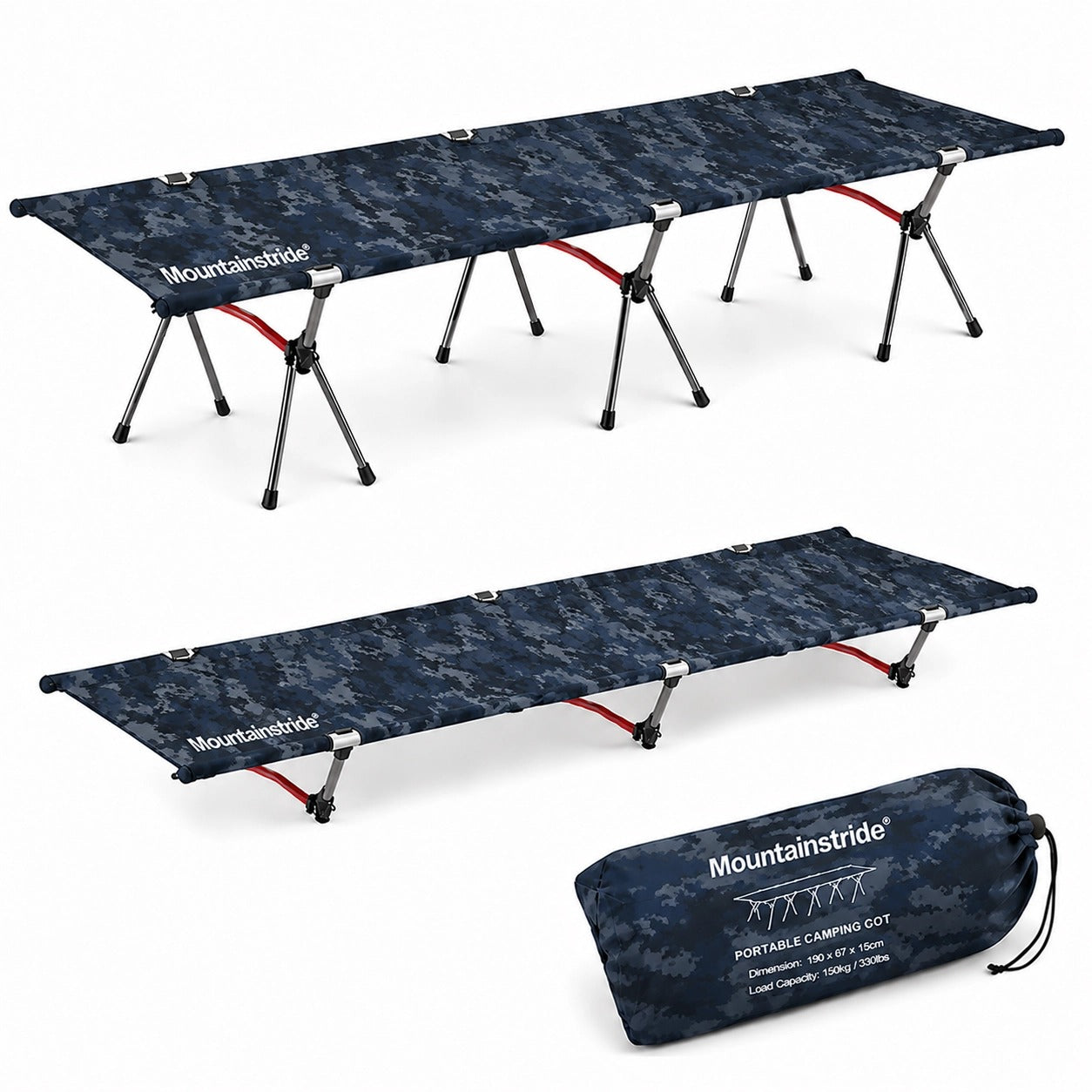 Mountainstride ArmyWild Portable Camping Cot