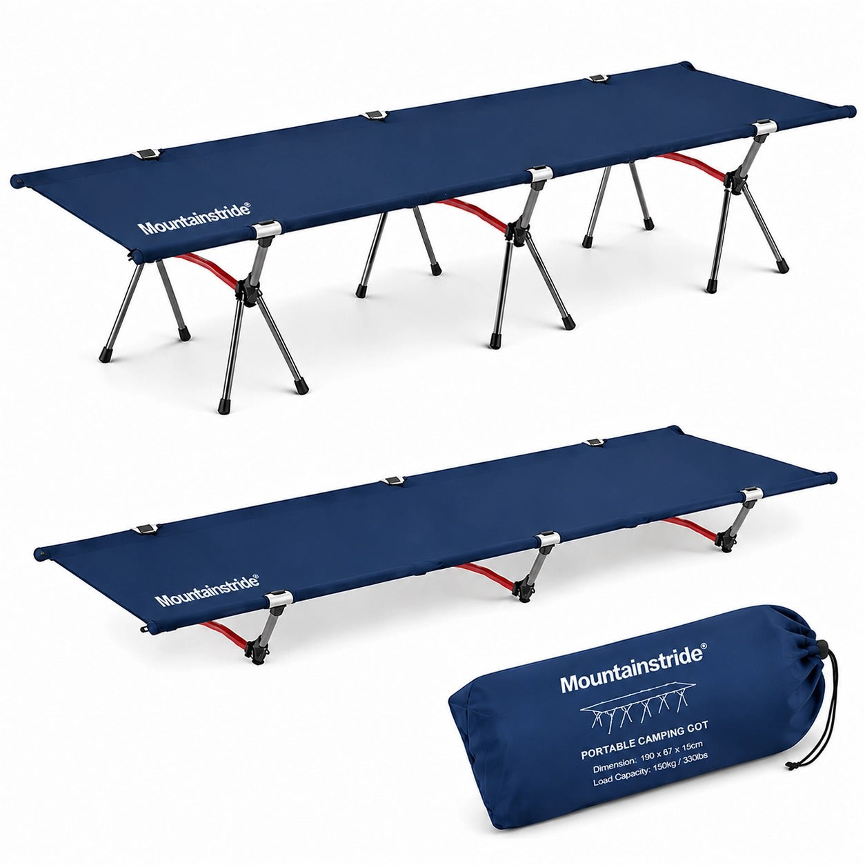 Mountainstride ArmyWild Portable Camping Cot