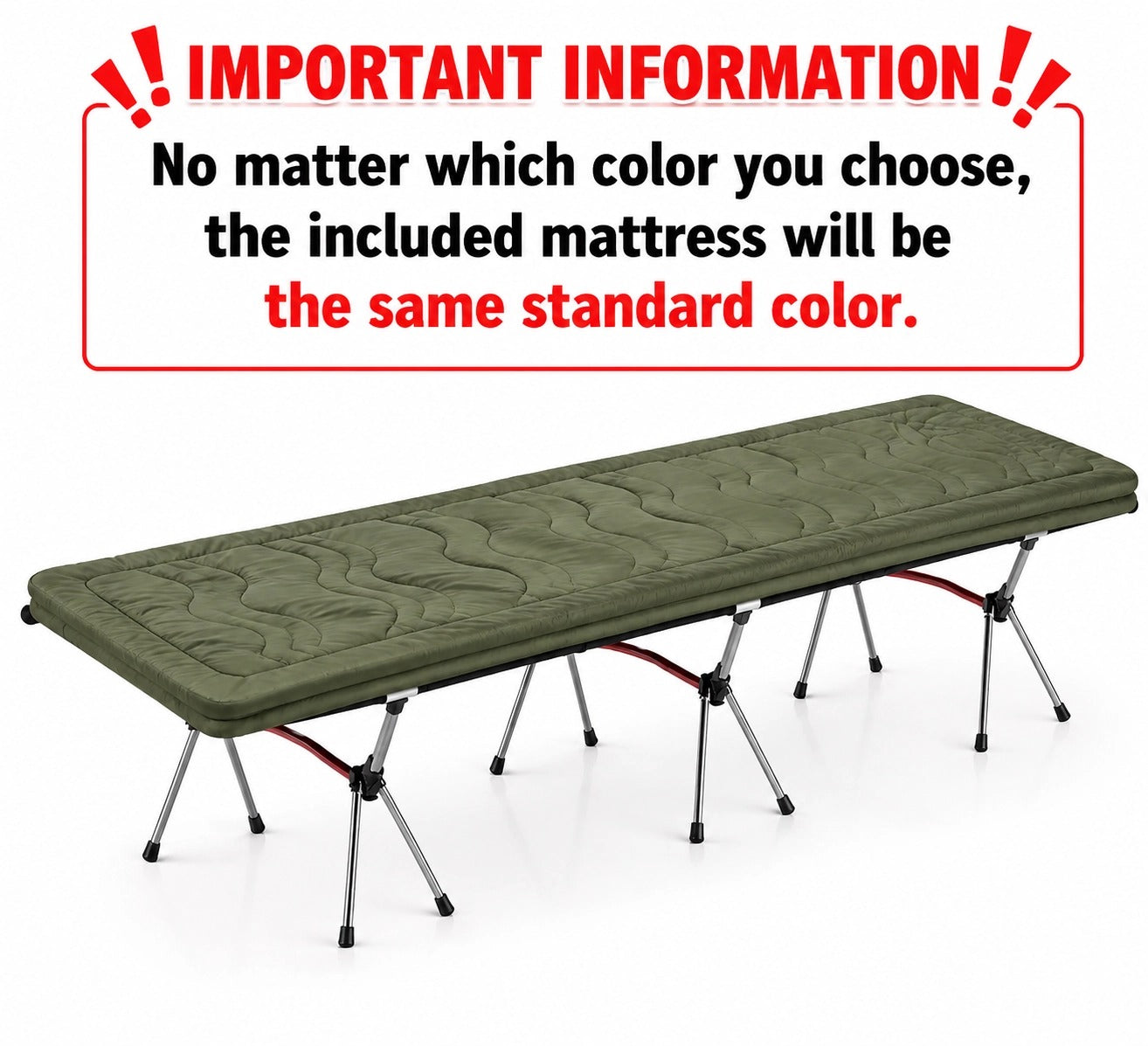 Mountainstride ArmyWild Portable Camping Cot
